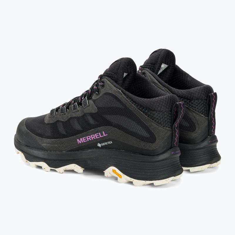 Scarpe da trekking da donna Merrell Moab Speed Mid GTX nero 3