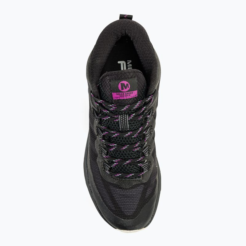 Scarpe da trekking da donna Merrell Moab Speed Mid GTX nero 6