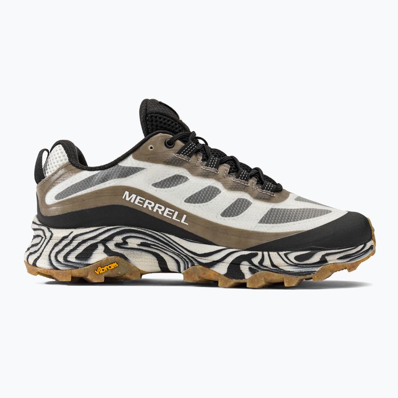 Scarpe da trekking da uomo Merrell Moab Speed Solution Dye nero 2