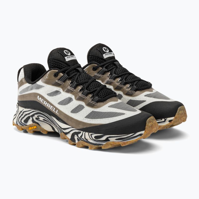 Scarpe da trekking da uomo Merrell Moab Speed Solution Dye nero 4