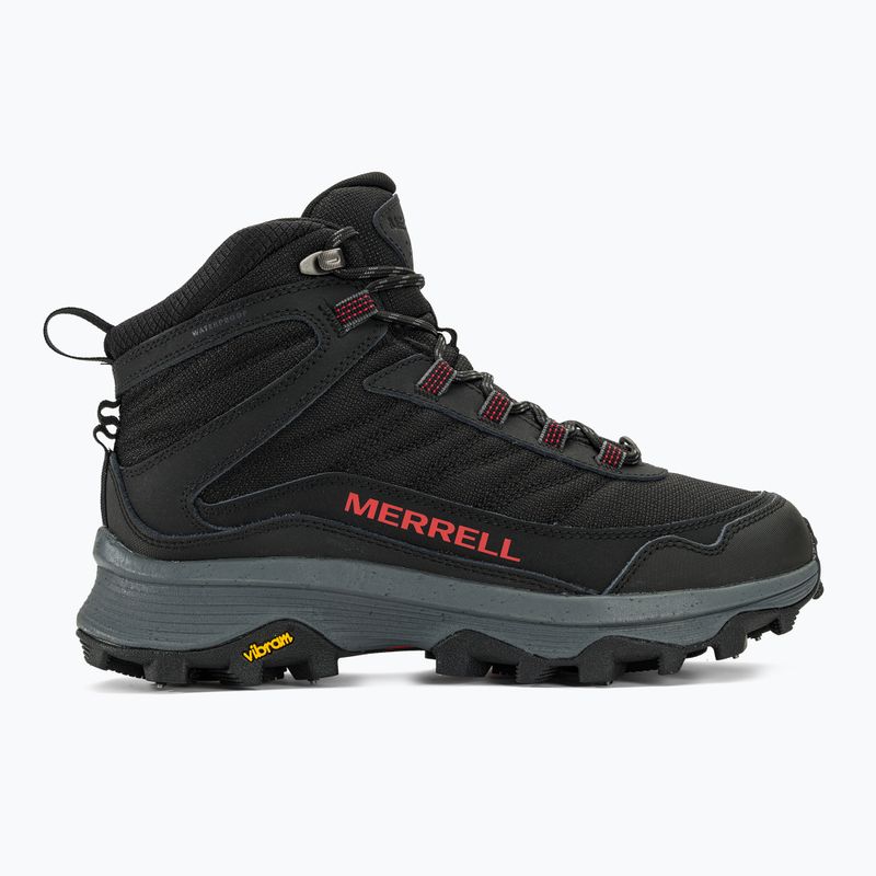 Scarpe da trekking da uomo Merrell Moab Speed Thermo Spike Mid WP nero 2