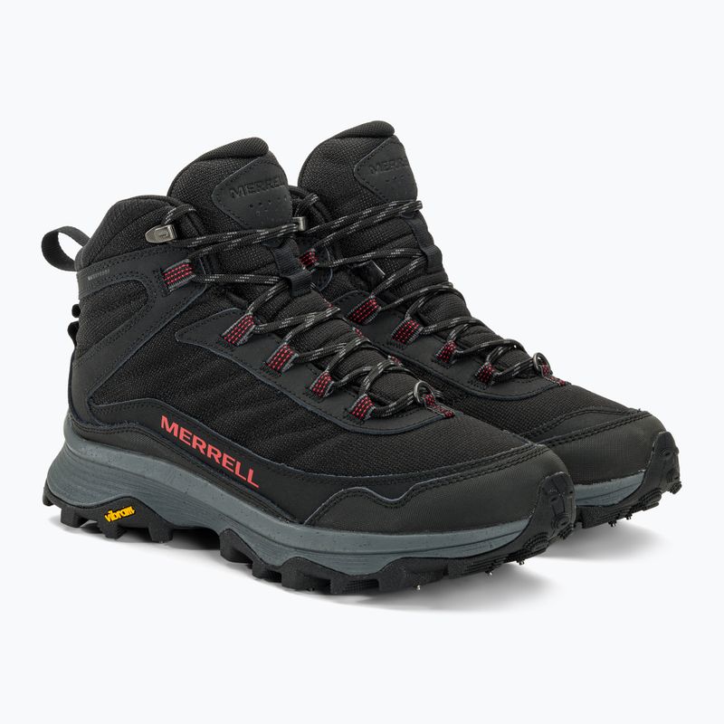 Scarpe da trekking da uomo Merrell Moab Speed Thermo Spike Mid WP nero 4