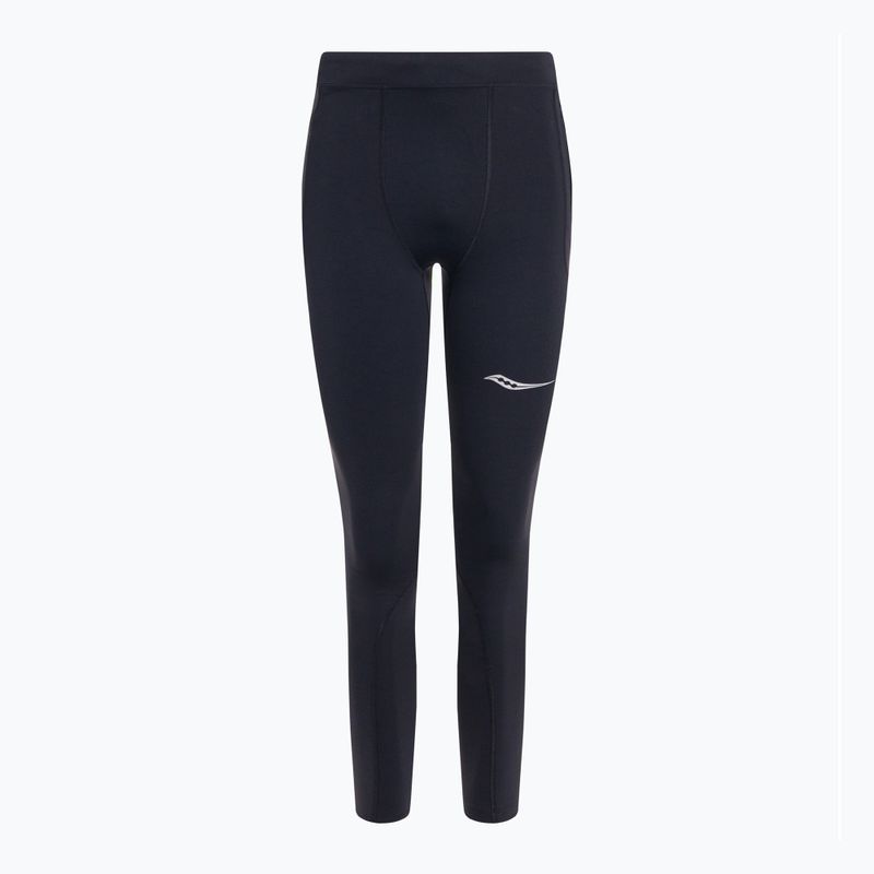 Leggings da corsa da uomo Saucony Bell Lap Tight nero