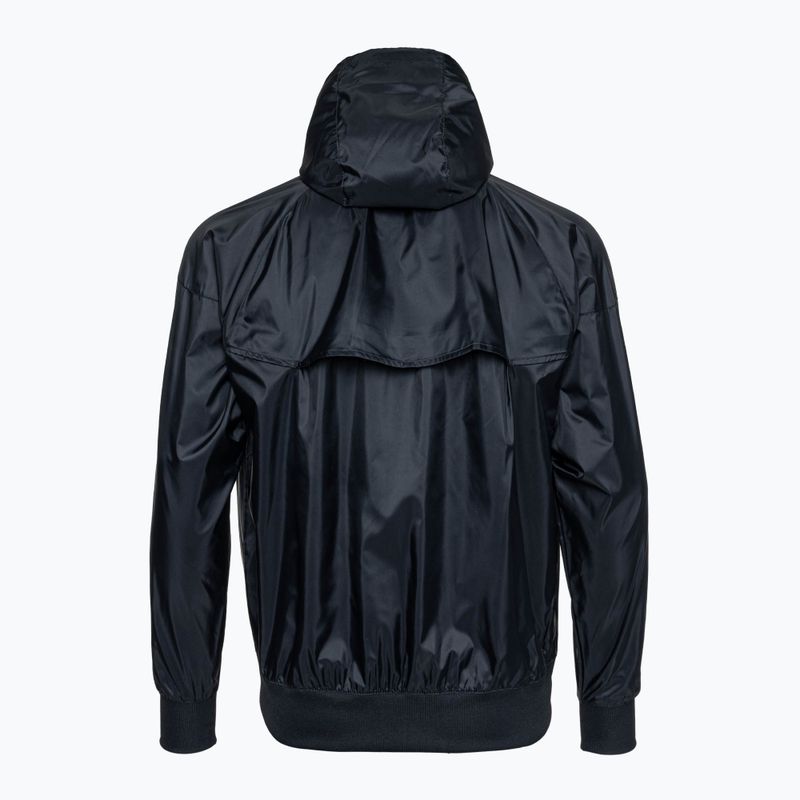 Giacca Nike Sportswear Windrunner uomo nero/bianco 2