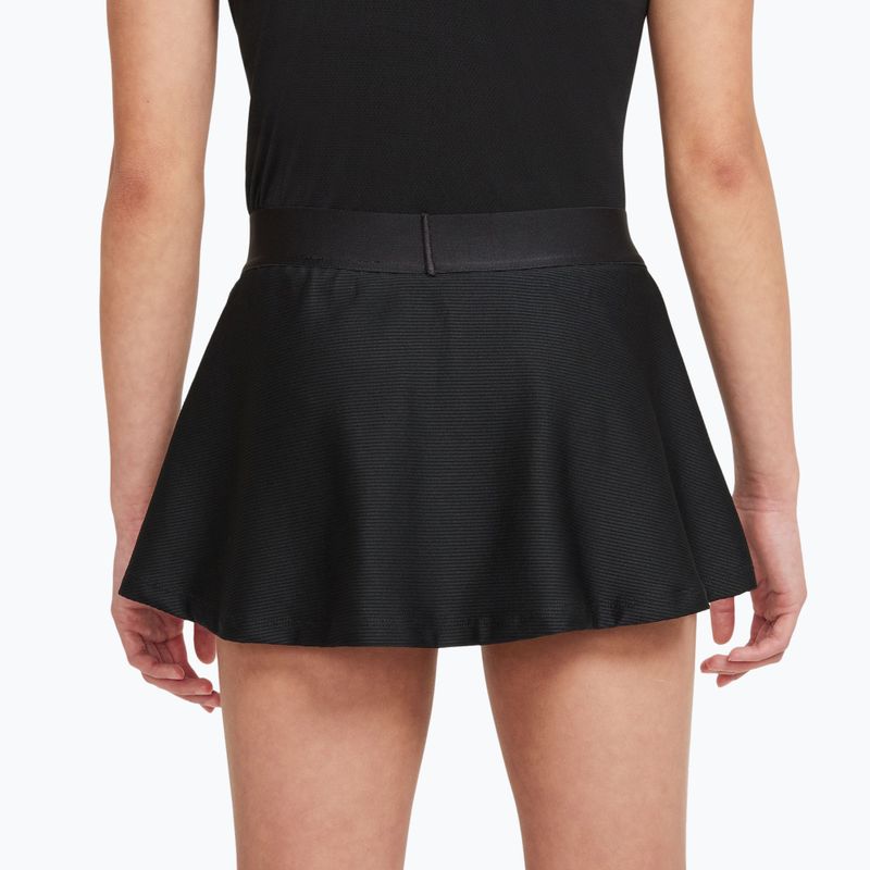 Gonna da tennis per bambina Nike Court Dri-Fit Victory black/white 3