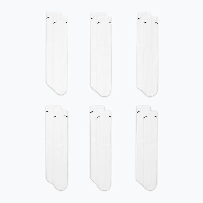 Calzini Nike Everyday Cushioned 6 paia white/black 4