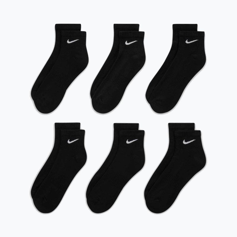 Calze Nike Everyday Cushioned 6 paia bianco/nero 3