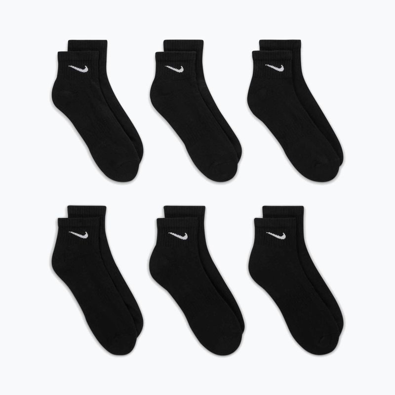 Calze Nike Everyday Cushioned 6 paia bianco/nero 4