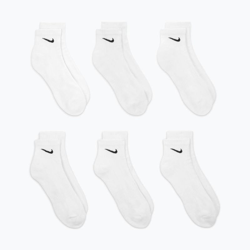 Calzini Nike Everyday Cushioned 6 paia white/black 4