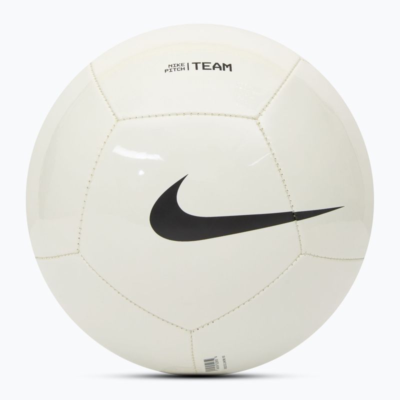 Pallone da calcio Nike Pitch Team calcio dimensioni 3 bianco / nero