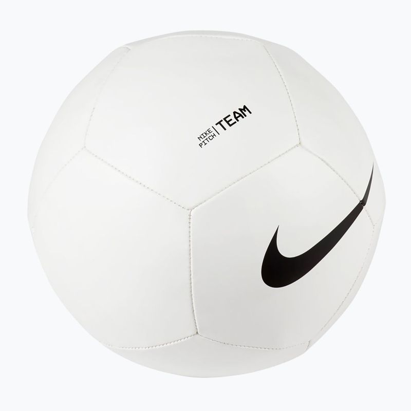 Pallone da calcio Nike Pitch Team calcio dimensioni 3 bianco / nero