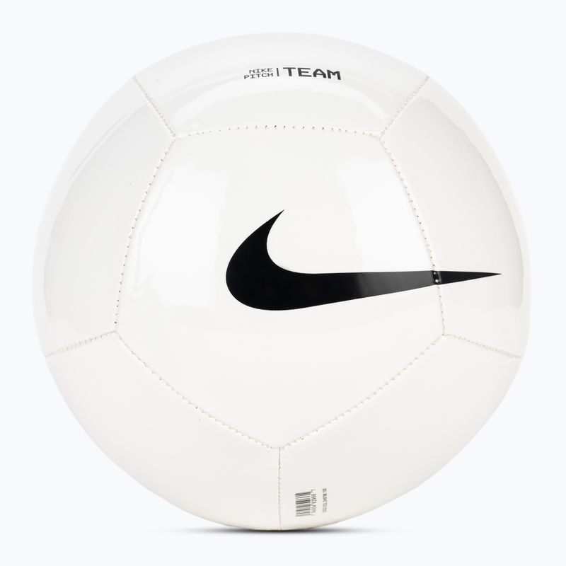 Nike Pitch Team bianco / nero taglia 4 calcio