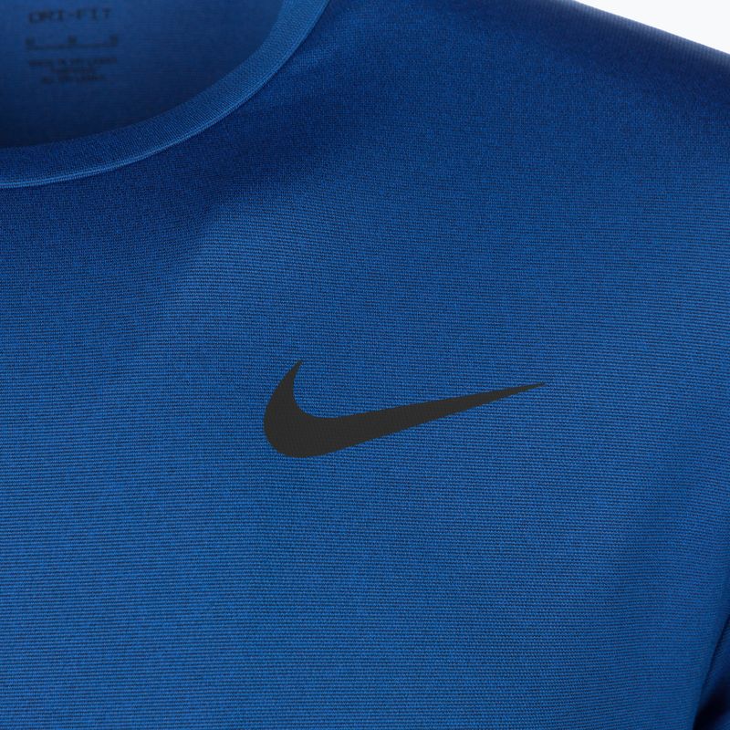 Maglietta da allenamento da uomo Nike Pro Dri-Fit blue void/game royal/htr/nero 3