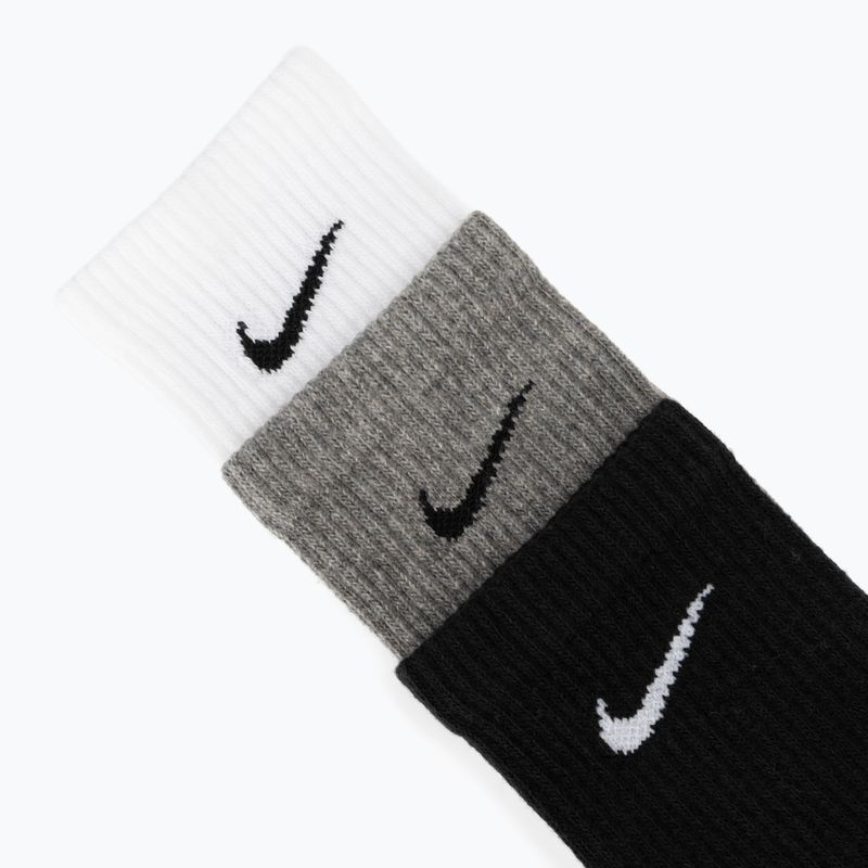 Calzini Nike Everyday Plus Cushioned 3 paia multi-color/white/grey/black 6