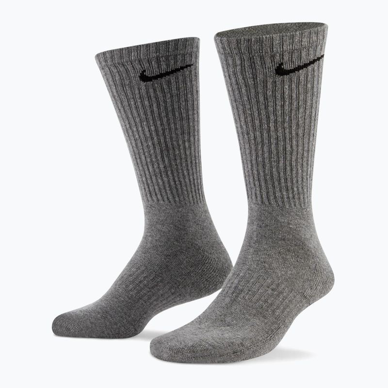 Skarpety Nike Everyday Cushioned 6 par carbon heather/black 3