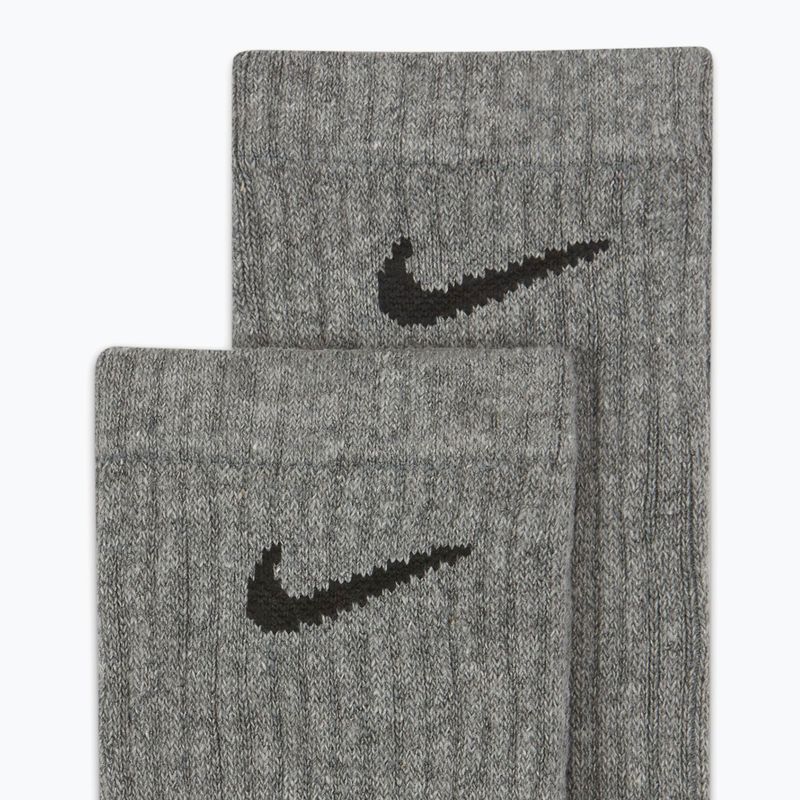 Calzini Nike Everyday Cushioned 6 paia carbon heather/black 4