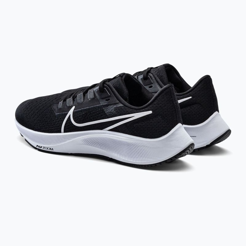Scarpe da corsa da donna Nike Air Zoom Pegasus 38 nero/bianco/antracite 3