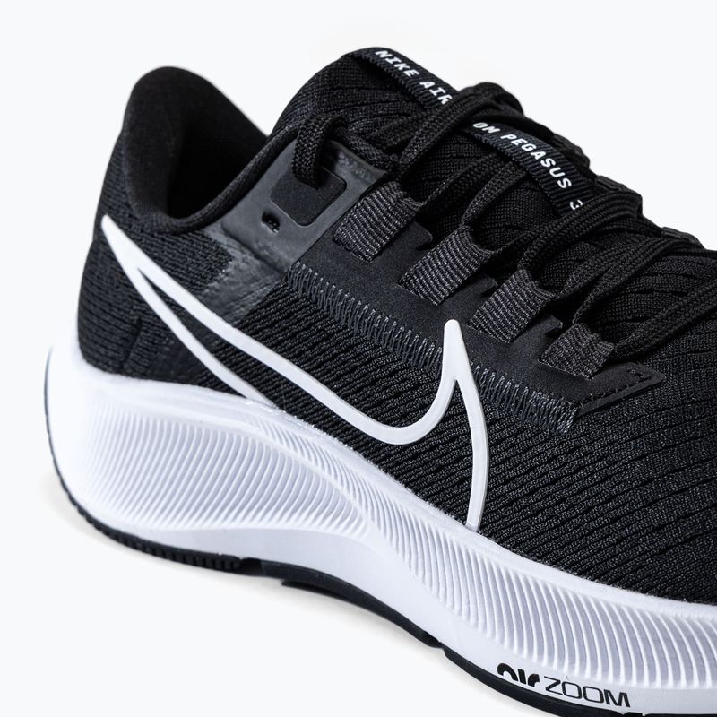 Scarpe da corsa da donna Nike Air Zoom Pegasus 38 nero/bianco/antracite 7