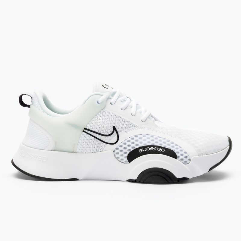 Scarpe da ginnastica da donna Nike Superrep Go 2 bianco/nero/pure platino 2