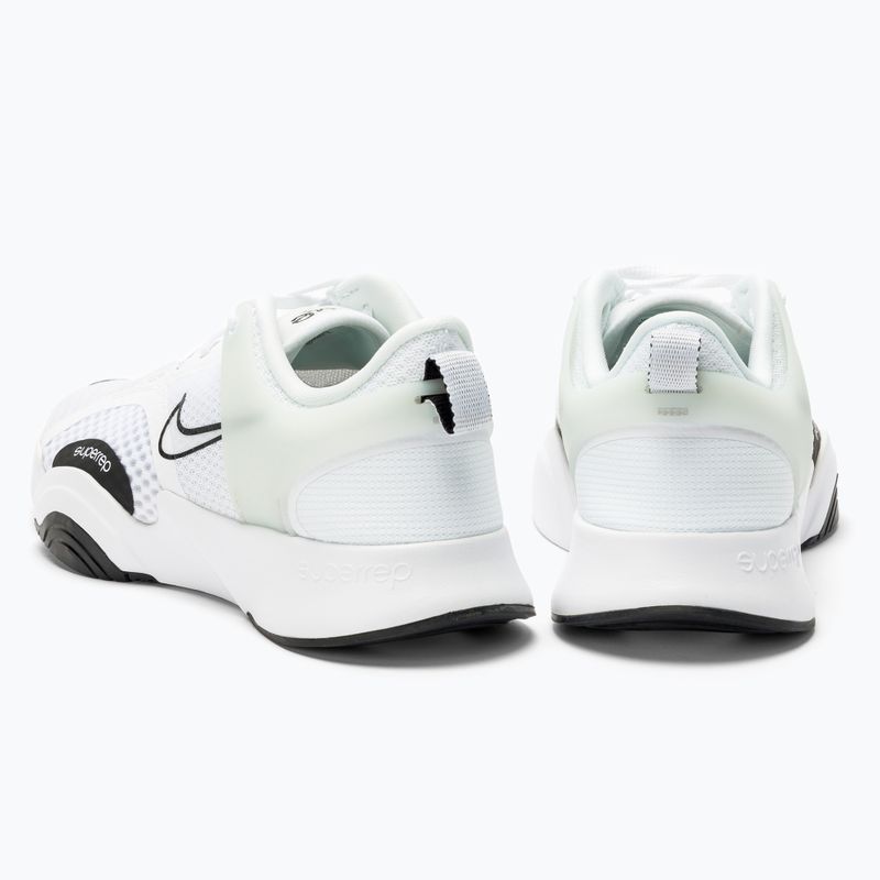 Scarpe da ginnastica da donna Nike Superrep Go 2 bianco/nero/pure platino 3