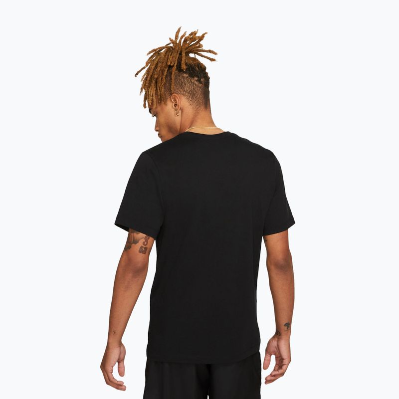 T-shirt da uomo  Jordan AJ5 Graphic black/white/gum red 3