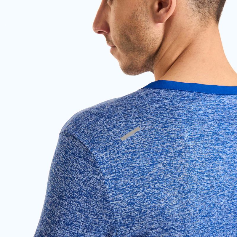 Maglia da corsa Nike Dri-Fit Rise 365 Uomo, colore nero e royal 4