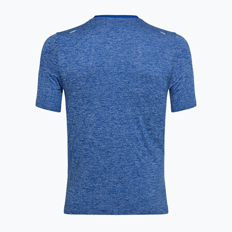 Maglia da corsa Nike Dri-Fit Rise 365 Uomo, colore nero e royal 7