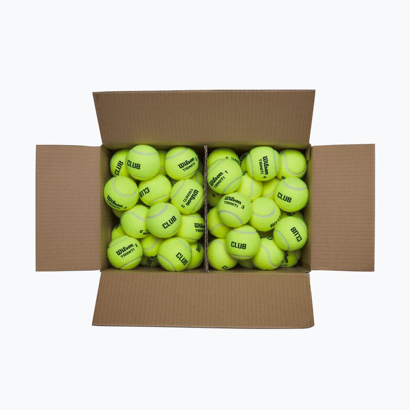 Palle da tennis Wilson Trinity Club 72 pcs. yellow 3