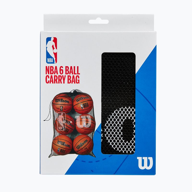 Borsa da basket Wilson NBA Authentic a 6 palloni 3