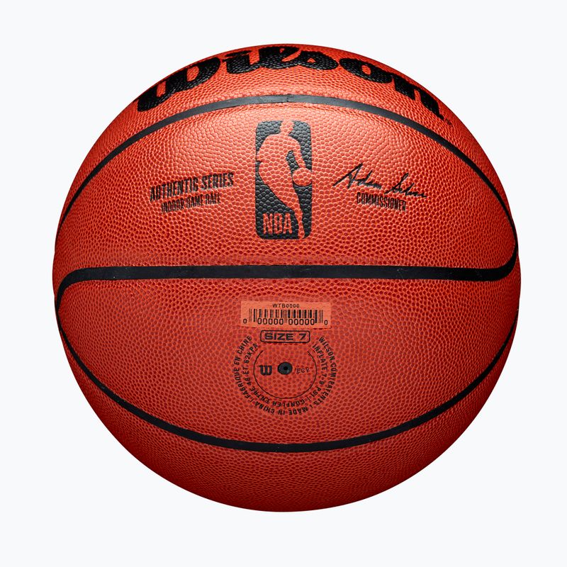 Wilson NBA basket Autentico Indoor arancione taglia 7 6