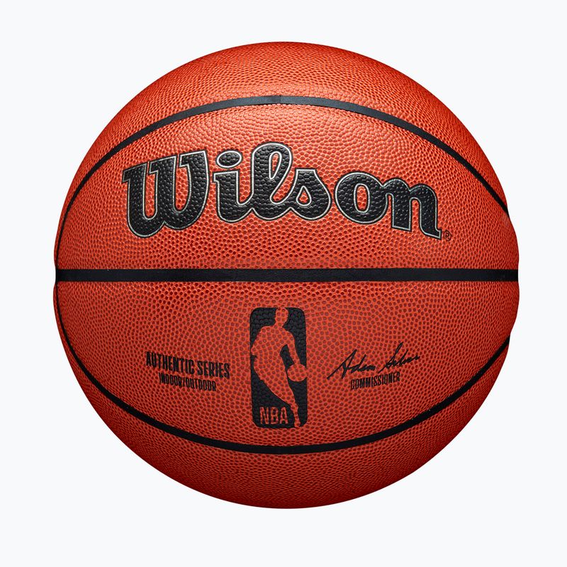Wilson NBA basket Autentico Indoor Outdoor arancione taglia 5