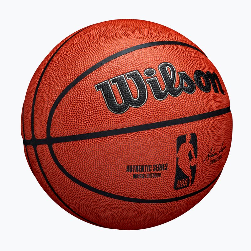 Wilson NBA basket Autentico Indoor Outdoor arancione taglia 5 2