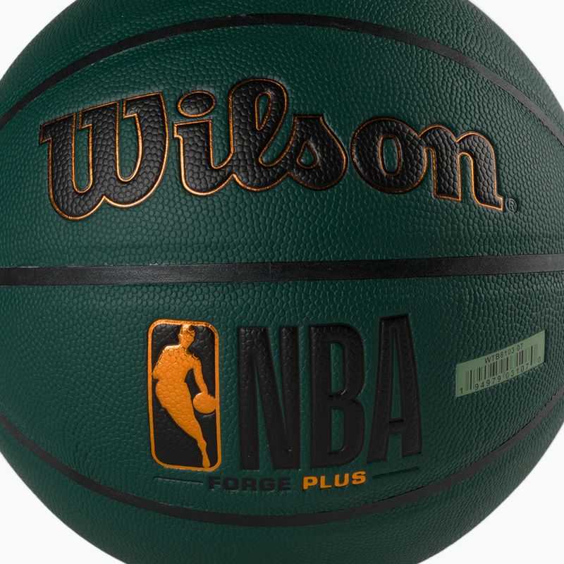 Pallacanestro Wilson NBA Forge Plus verde taglia 7 3