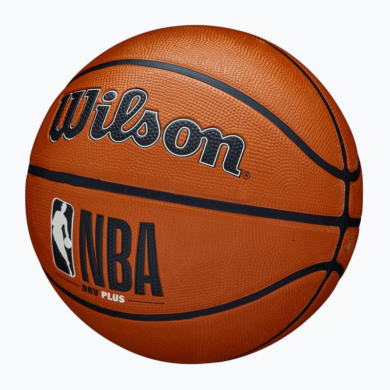 Pallacanestro da bambino Wilson NBA DRV Plus marrone taglia 5 3