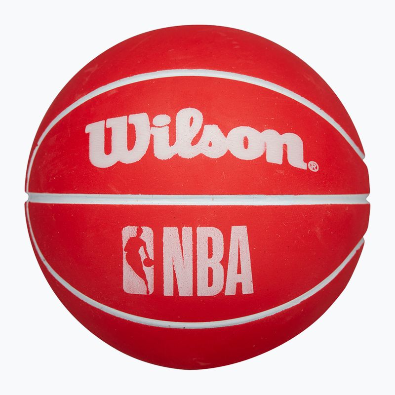Pallone Super Mini Wilson NBA Dribbler arancione 4