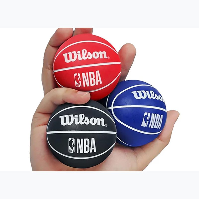 Pallone Super Mini Wilson NBA Dribbler arancione 2