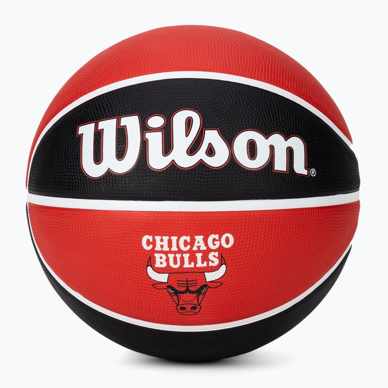 Wilson basket NBA Team Tribute Chicago Bulls rosso taglia 7