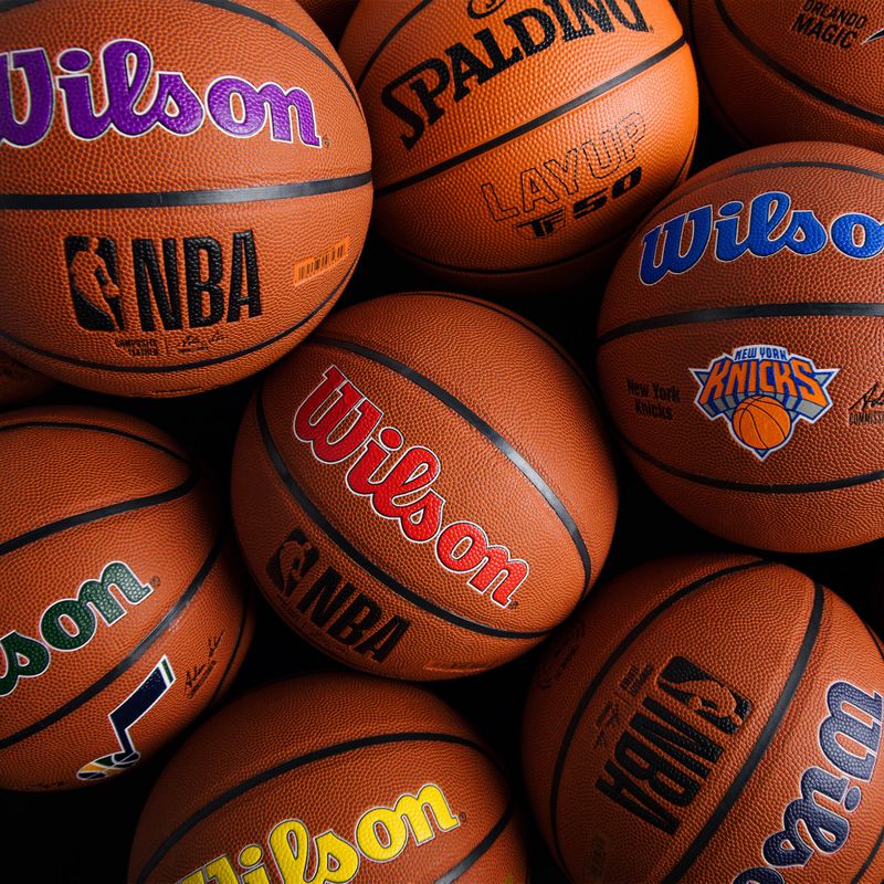 Wilson NBA Team Alliance Denver Nuggets marrone basket taglia 7 4