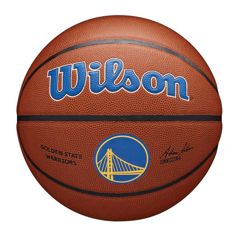 Wilson NBA Team Alliance Golden State Warriors basket marrone taglia 7