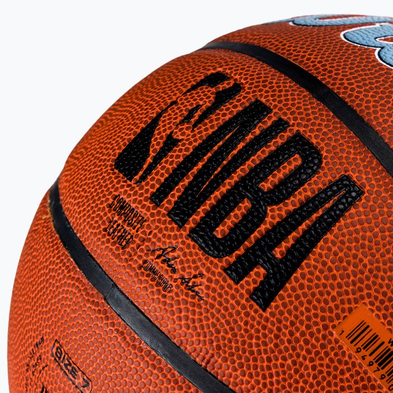 Wilson NBA Team Alliance Memphis Grizzlies basket marrone taglia 7 4