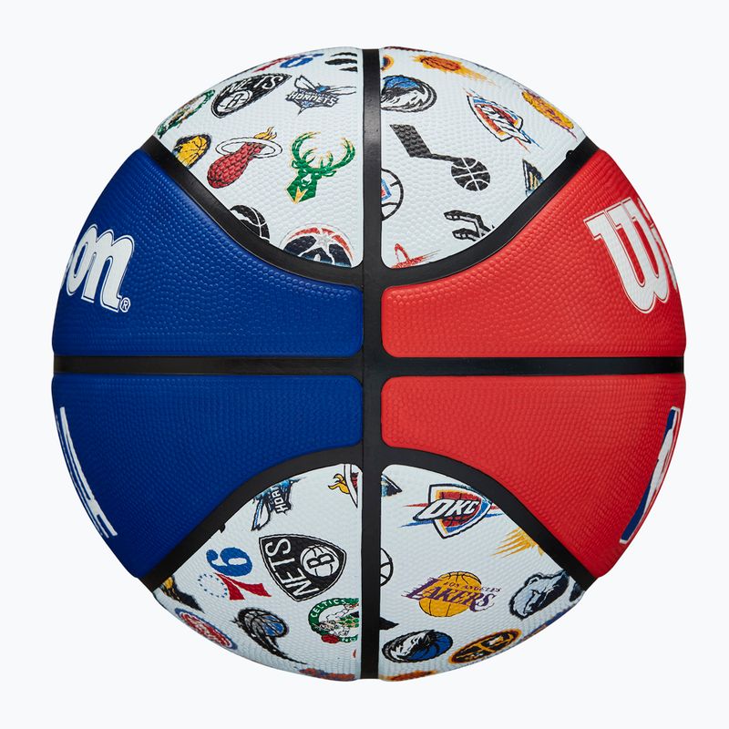 Wilson NBA All Team RWB basket blu/marrone taglia 7 4