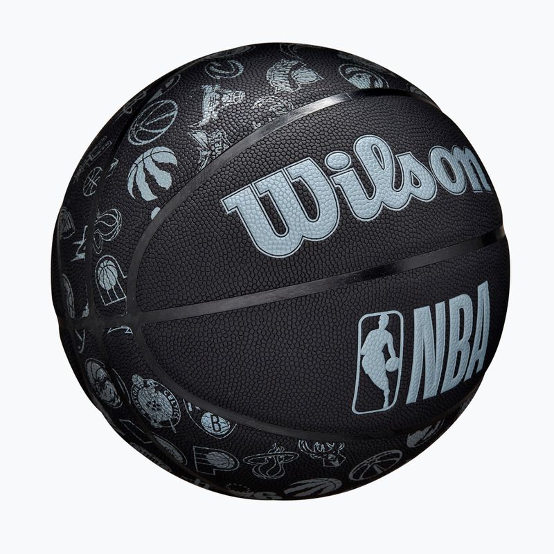 Wilson NBA All Team basket nero taglia 6 5