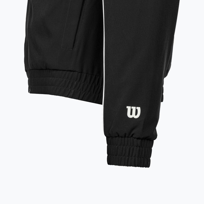 Giacca da tennis da uomo Wilson Team Woven Colorblock nero 3