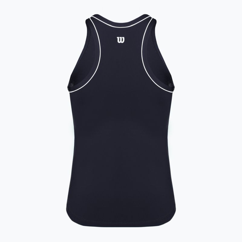 Maglietta Wilson Team Tank classic navy da donna 2