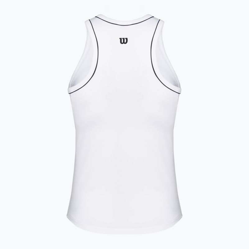 Canotta Wilson Team donna bianco brillante 2