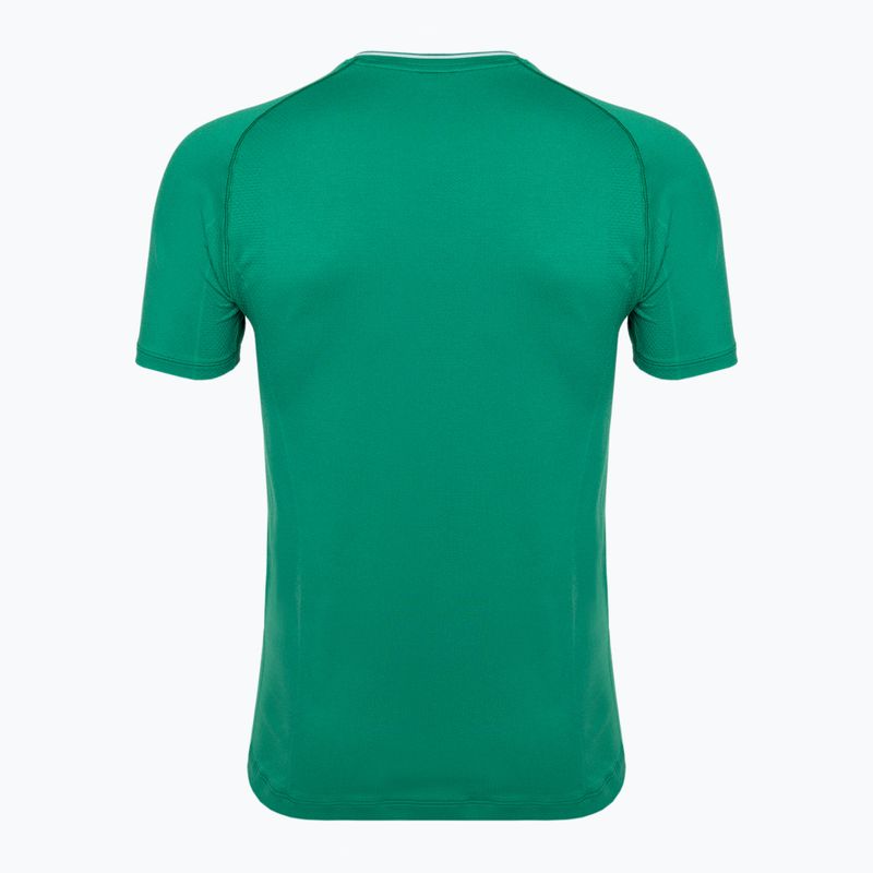 Maglietta Wilson Team Seamless Crew da uomo, colore verde, da campo 2