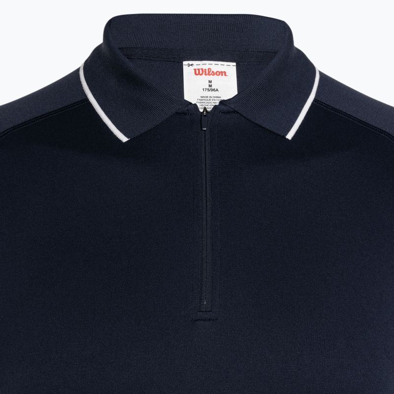 Maglietta Wilson Team Seamless Polo 2.0 classic navy da uomo 3