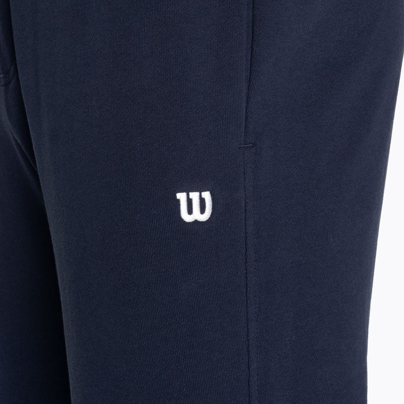 Pantaloni da tennis da uomo Wilson Team Jogger classic navy 3