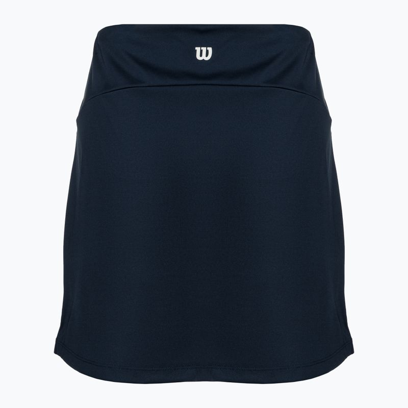 Gonna Wilson Team Flat Front classica navy da donna 2