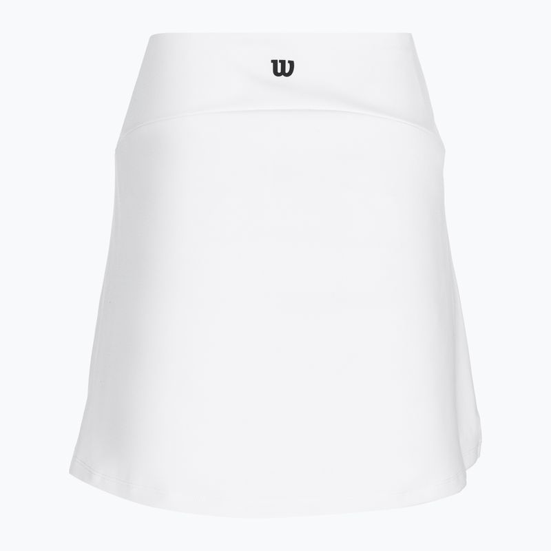 Gonna Wilson Team Flat Front donna bianco brillante 2